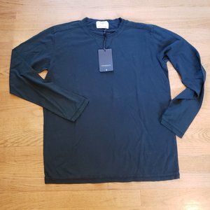 Crossley Italy - Long-sleeve Crewneck T-Shirt - Made in Italy - Large - New